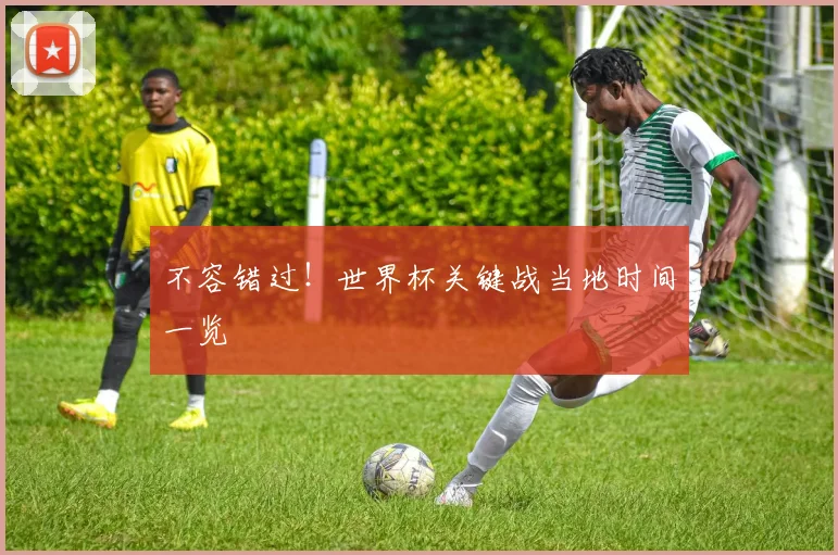 不容错过！世界杯关键战当地时间一览